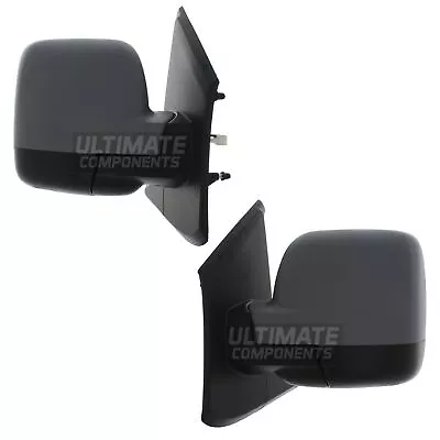 Vauxhall Vivaro Sportive 2014-> Electric Wing Door Mirrors Primed Covers 1 Pair • £95.95